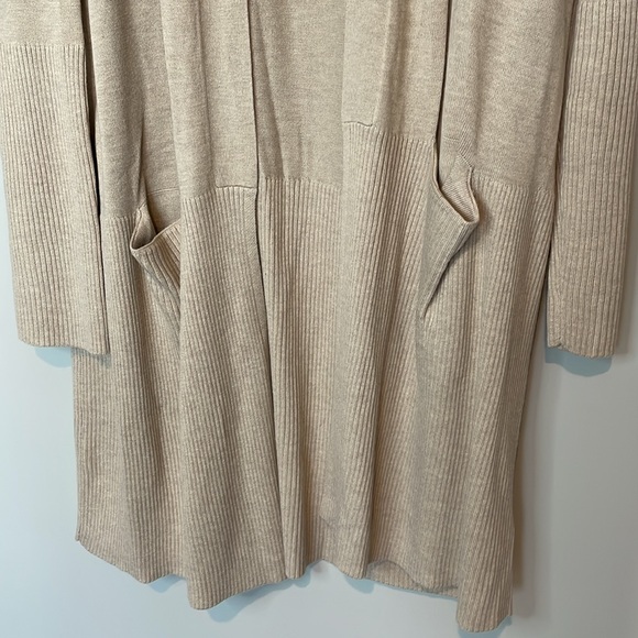 Splendid Tan Open Long Cardigan - Picture 7 of 11